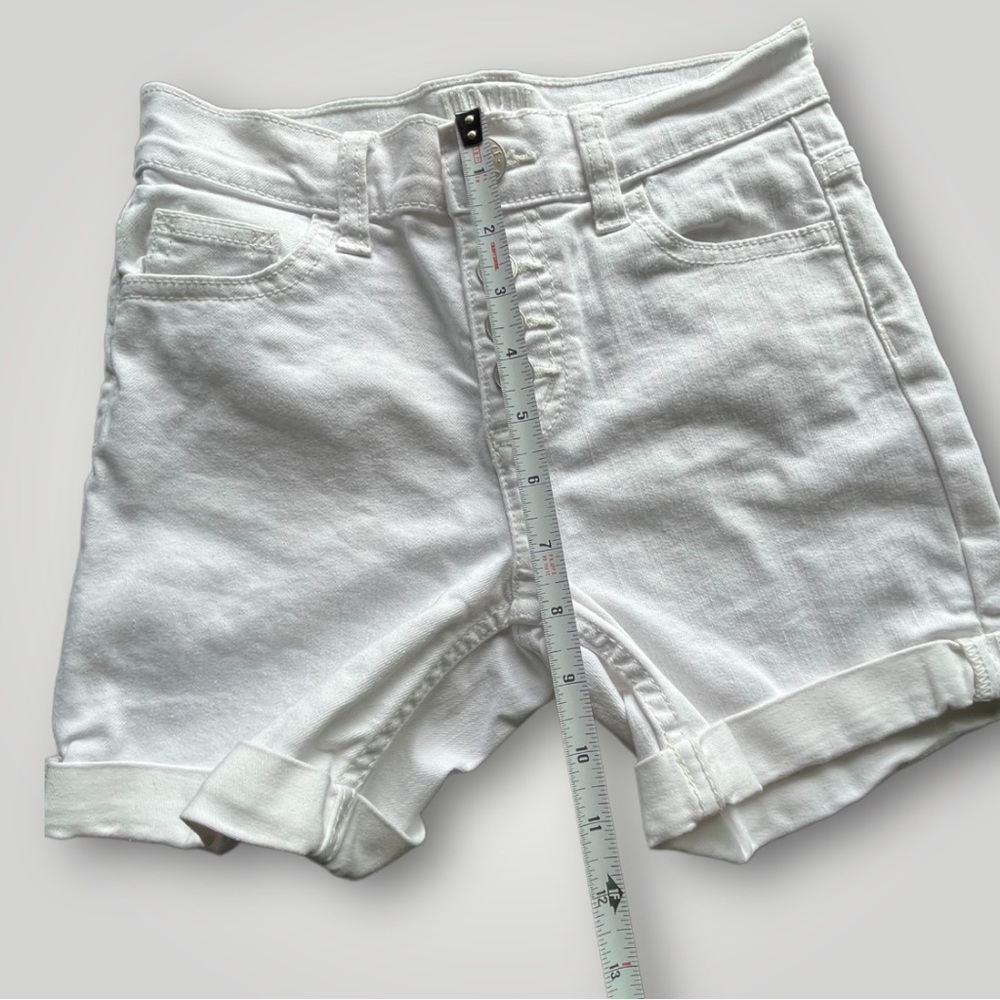 ๐ข5/$25 Justice Button Fly Jean Shorts 12 slim - Picture 5 of 14